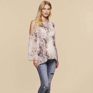 NWT Jessica Simpson Pleated Maternity Top
